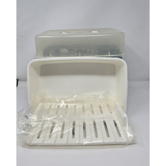 Microwave multi-cooker Pre-Owned, Open Box, Barely Used, Excellent Condition - Picture 7 of 16